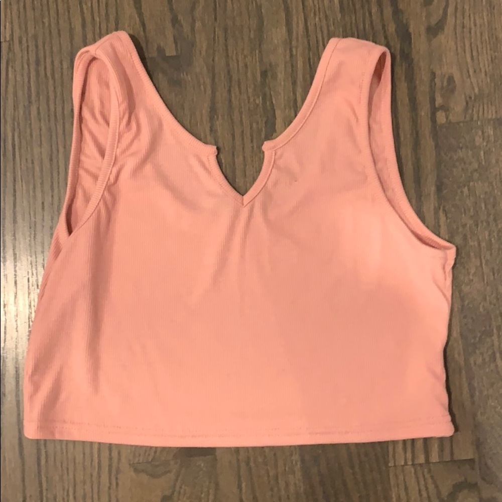light pink tank